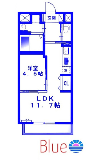 【間取り】 | ヴィラ　グローリア