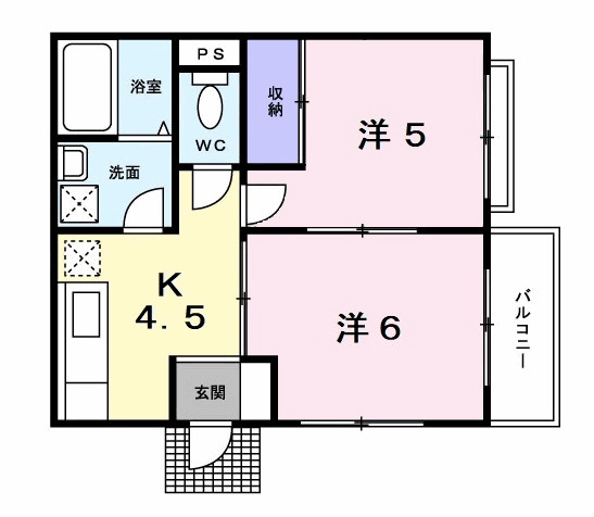 【間取り】 | ハイツ村山