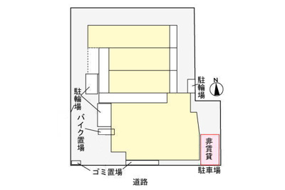 【駐車場】 | トゥーレン　コティ | 駐車場があります
