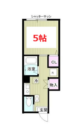 【間取り】 | チェスナッツ蒲田 | 間取り