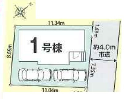 【区画図】 | LIGNAGE北本市本宿7丁目第１期  新築住宅