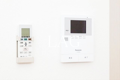 【セキュリティ】 | ルーチェ南流山（ルーチェミナミナガレヤマ） | モニター付きインターホンです。