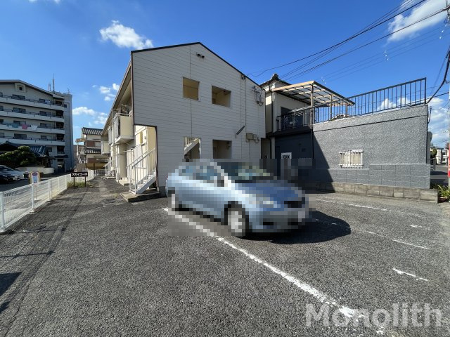スカイコーポの駐車場