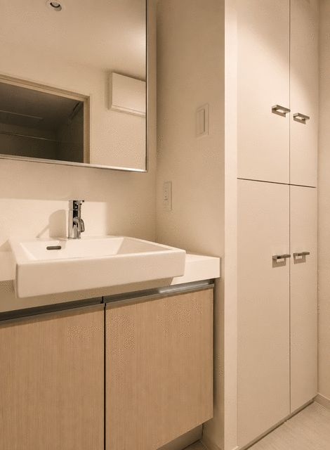 コンシェリア文京大塚の洗面所