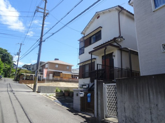 【前面道路含む現地写真】 | 川西市錦松台14の20　建築条件無土地