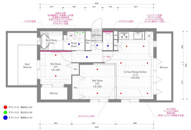ドゥーエ代々木の地図
