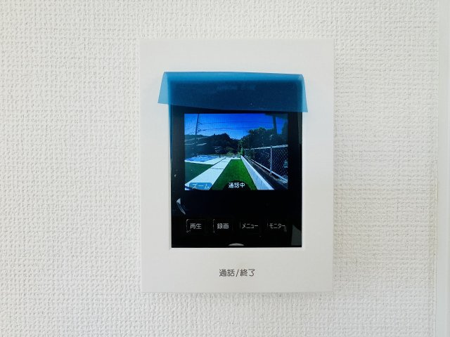 八王子市　平町　新築一戸建てのセキュリティ|～TVモニター付インターホン　訪問者の確認に便利です～
