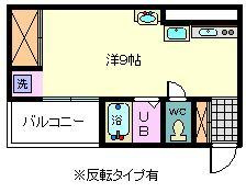 ヴィラアルテミスの間取り