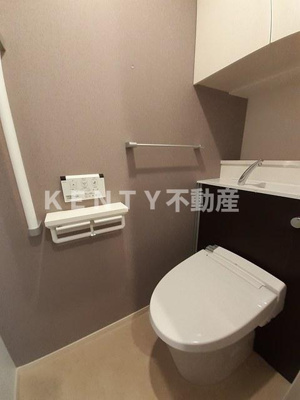 【トイレ】 | サンドミール蒲田 | ゆったりとした空間のトイレです