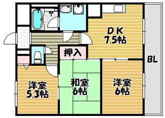 【間取り】 | 鴻池クレスト