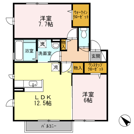 【間取り】 | フォレスタ小津