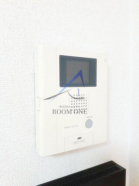 リバーパークＫのセキュリティ|モニター付きインターホンです。