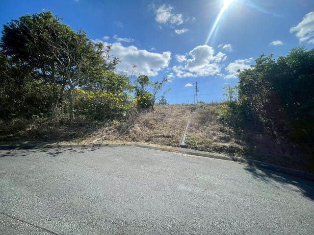 今帰仁村兼次の前面道路含む現地写真