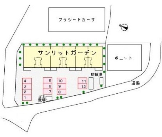 【区画図】 | サンリットガーデン
