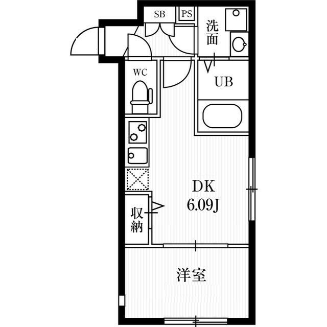ミハス西荻窪の間取り|間取りです。