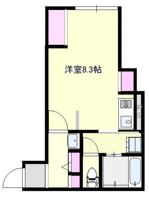 千葉市稲毛区天台２丁目のアパート