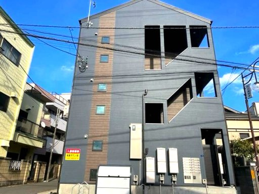 千葉市稲毛区天台２丁目のアパートの外観