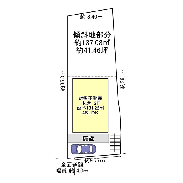 岩倉幡枝町 中古戸建の間取り