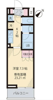 【間取り】 | ビイルーム横濱関内