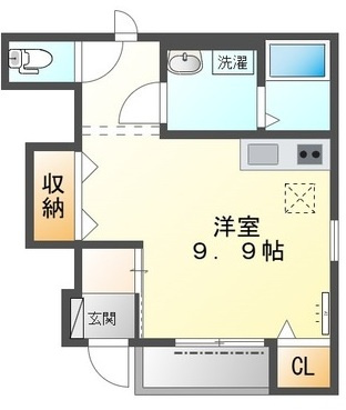 ボンヌール柳瀬の間取り