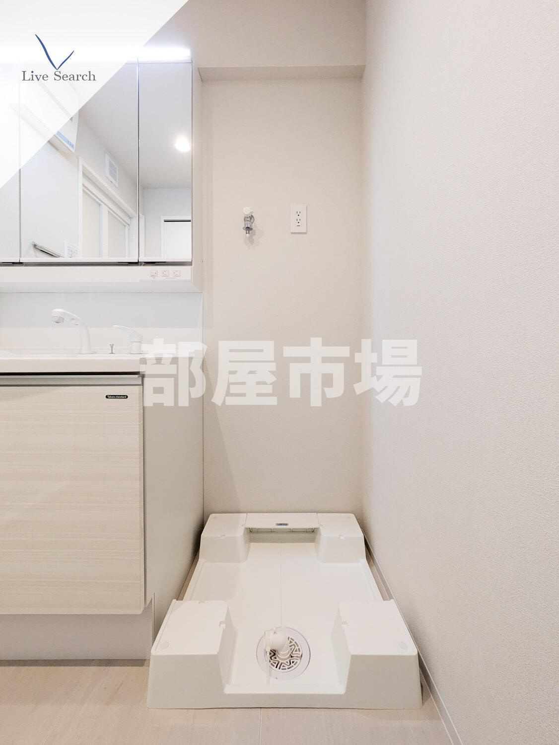 ISM西日暮里の設備|洗濯機置場