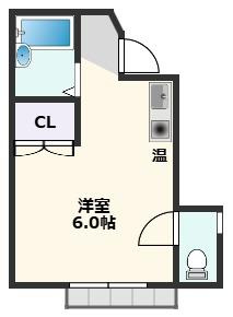 【間取り】 | 千里山西コーポ