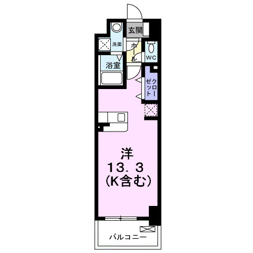 【間取り】 | ＦＬレジデンス１