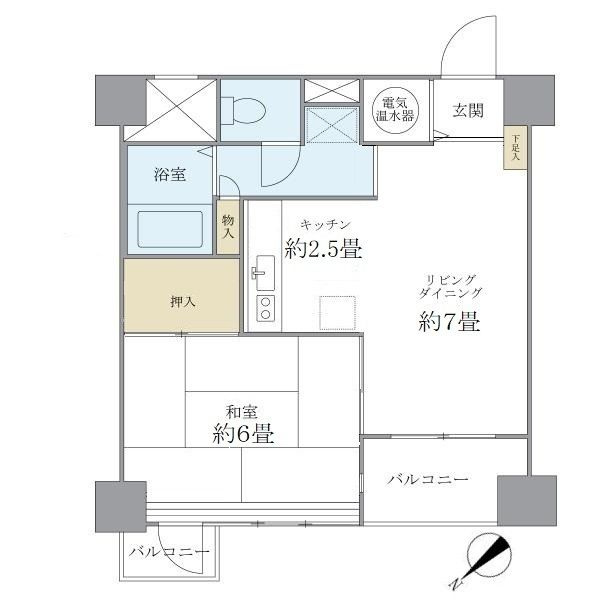 グランドメゾン田町の間取り