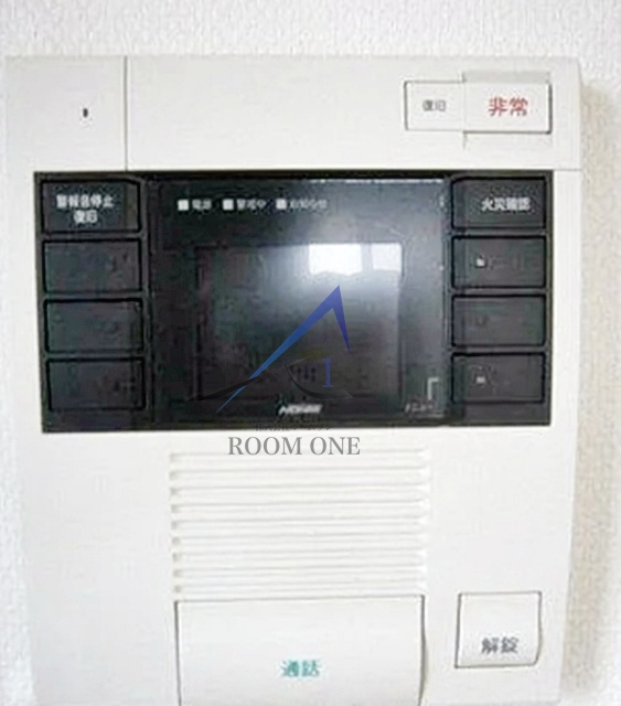 メイクスデザイン東陽町のセキュリティ|モニター付きインターホンです。