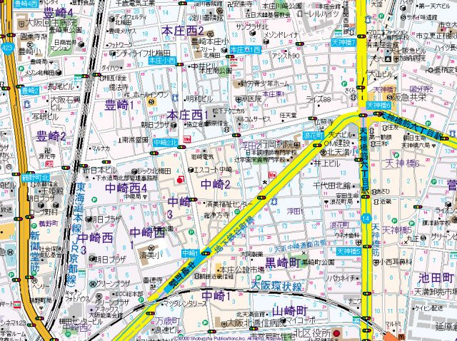 【地図】 | レジュールアッシュ梅田北
