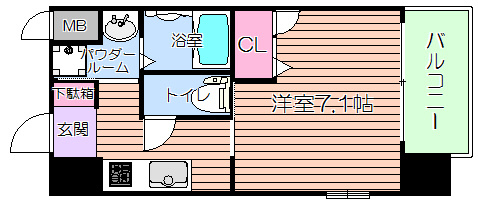 【間取り】 | レジュールアッシュ梅田北