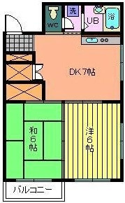 FRIEND VILLA 1の間取り