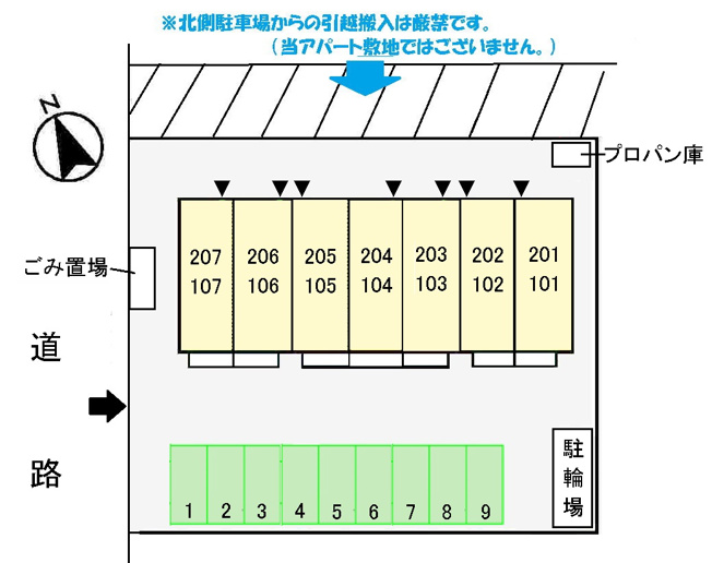 【区画図】 | ラフォーレ西砂