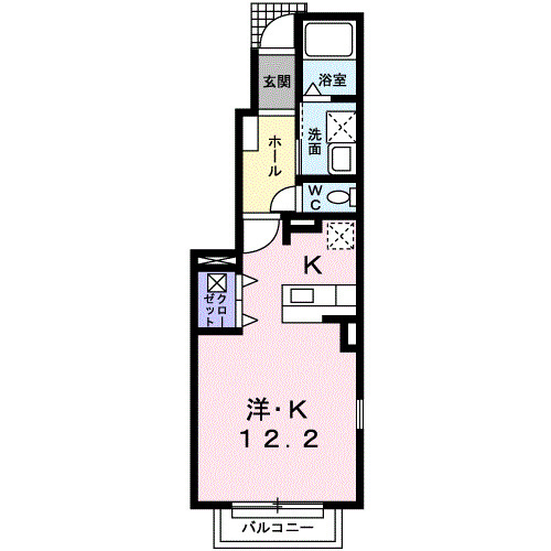 【間取り】 | ラフォーレ西砂