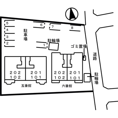 【駐車場】 | カーサ六番館