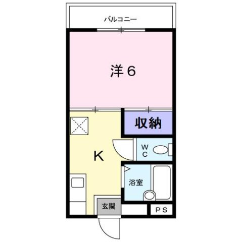 【間取り】 | ベルクール末広