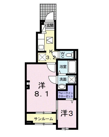 サクセス　ツリー　Ⅱの間取り