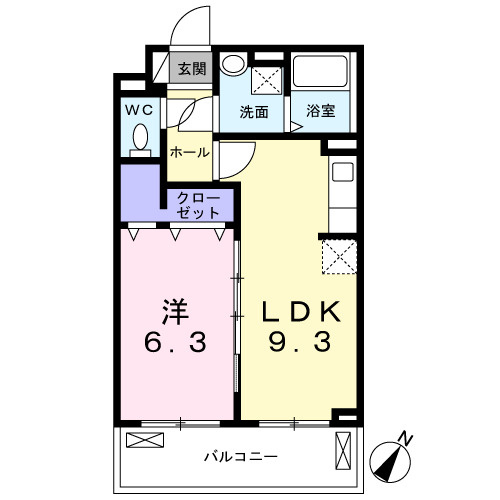 【間取り】 | ユアーズ | 間取図