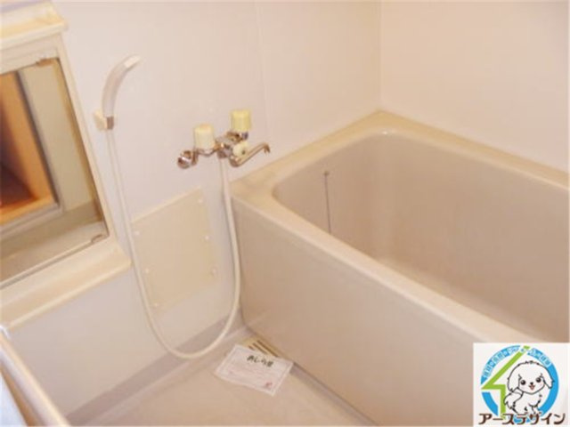 ささお壱番館の浴室|パース写真