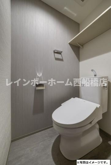 パークゲート稲毛のトイレ