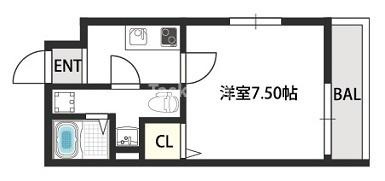 【間取り】 | ドゥエリング千林商店街