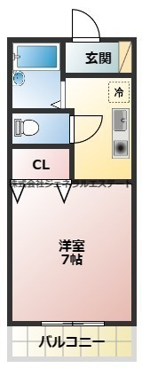 【間取り】 | プランドール摂南