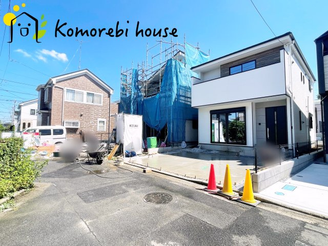 上尾市上　12期　新築一戸建て　KEIAI GRACE　01の前面道路含む現地写真|26.9.14