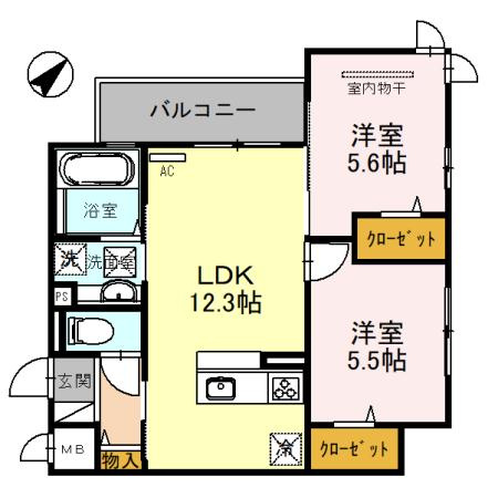 【間取り】 | メゾン春日