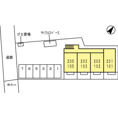 【区画図】 | シエル・タデハラ