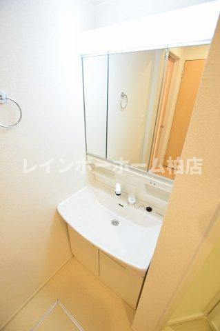【仲介手数料：50％OFF】対象物件！の洗面所|シャワー付き洗面台です