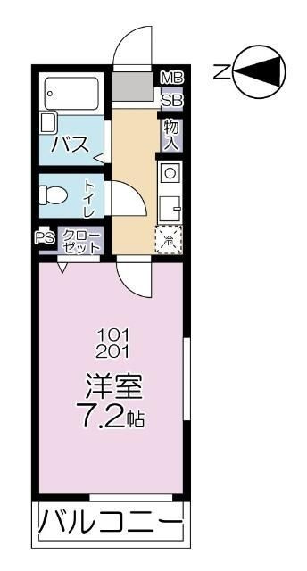 ラピス・ガーデンの間取り