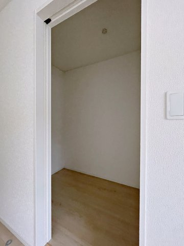 新築戸建・新築建売　福島市笹谷第9　笹谷小・信陵中の収納|大容量のストレージルーム付き！お荷物が増えても安心です！