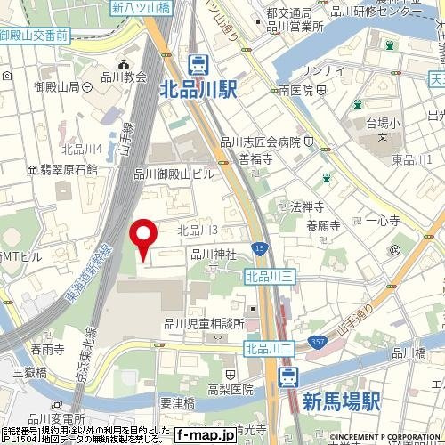 【地図】 | プレール・ドゥーク品川御殿山