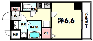 【間取り】 | プレサンス神戸元町ミューズ